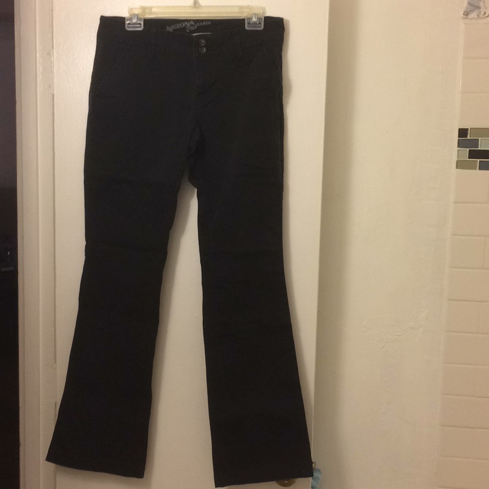 Arizona black trouser pants.